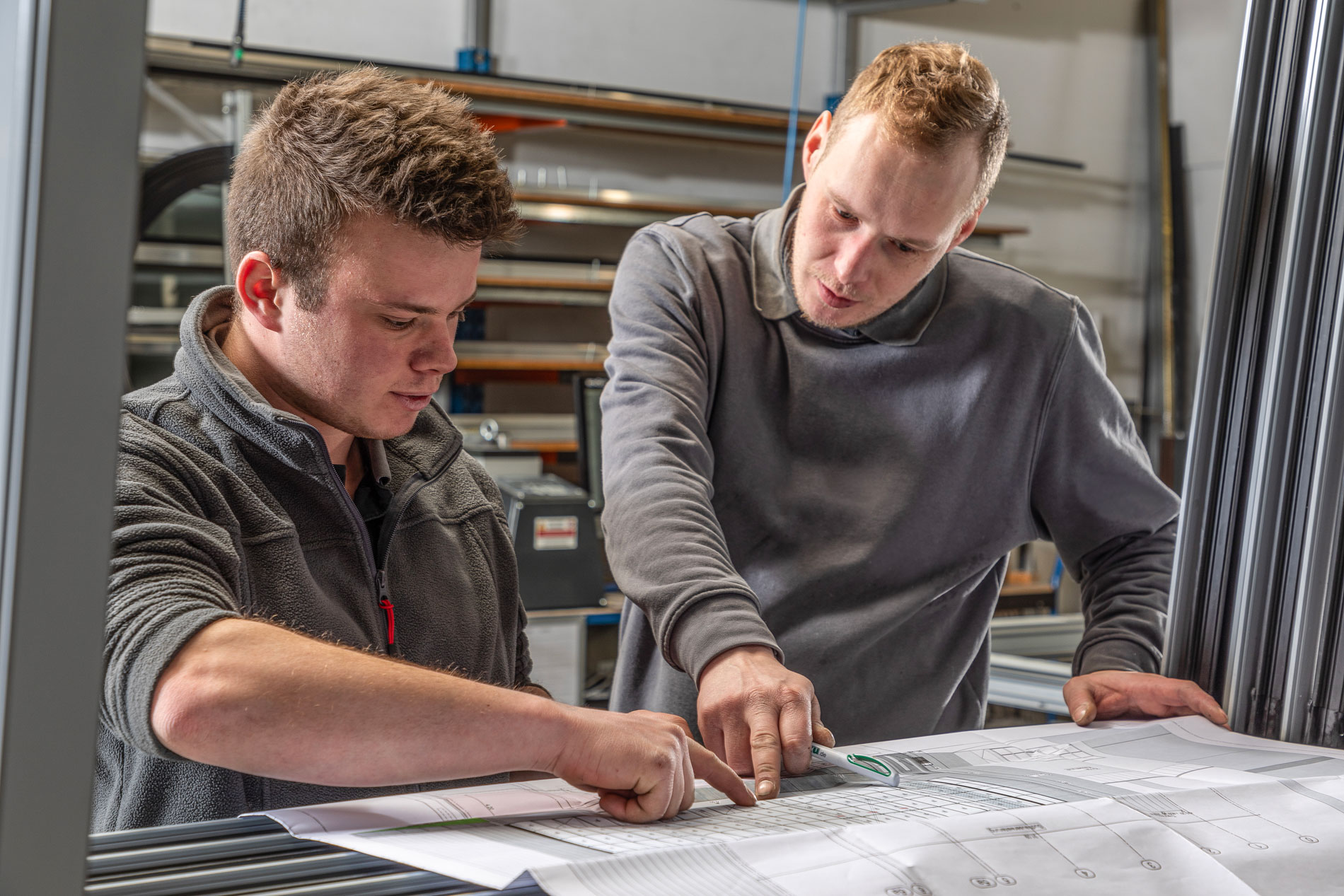 Arbeiten bei Metallbau Schmidt